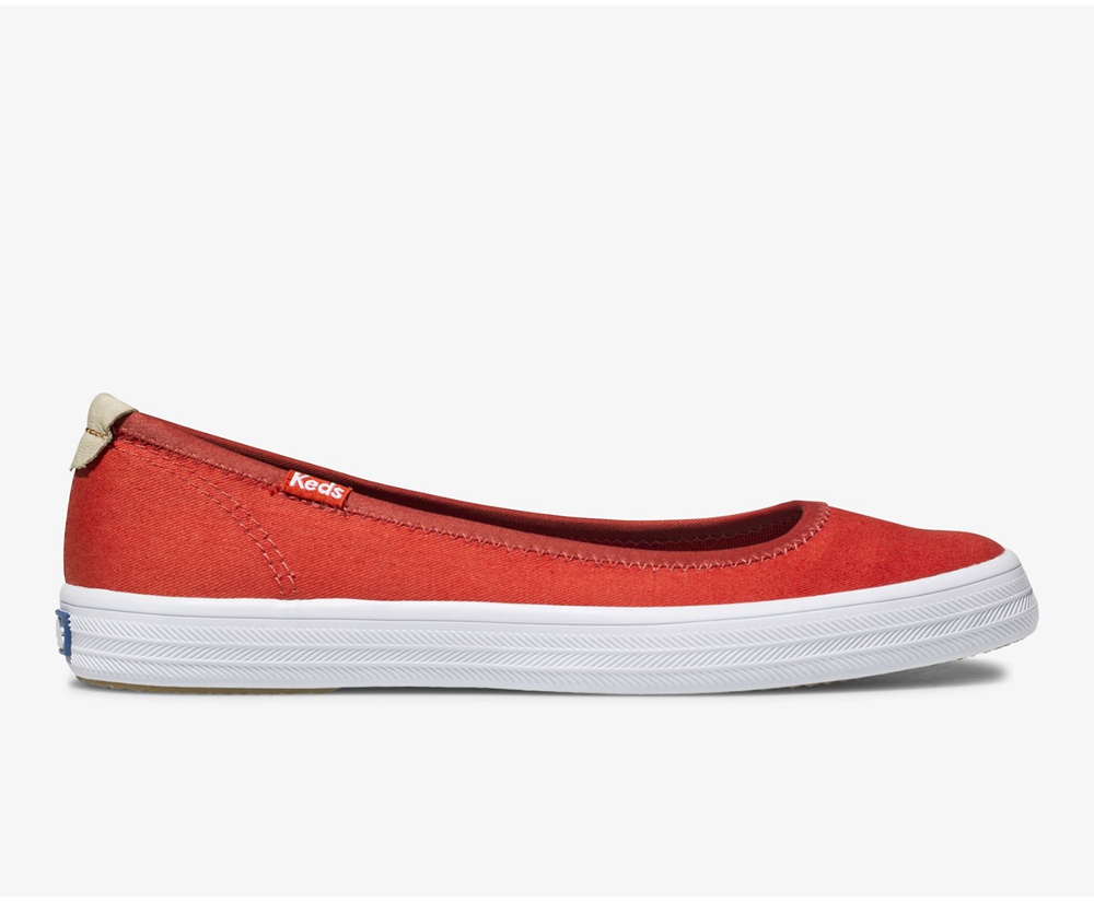 Slip Ons Keds Mujer Rojos - Bryn - 8631-CLAJV